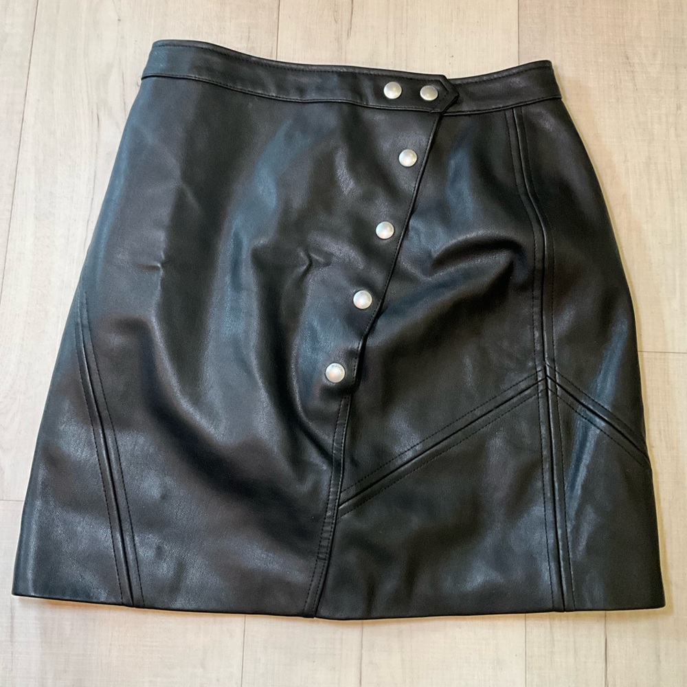 BLANKNYC Faux Leather Skirt